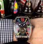 Franck Muller Cintree Curvex Iron Croco SS Watch / Wholesale ARW Watches